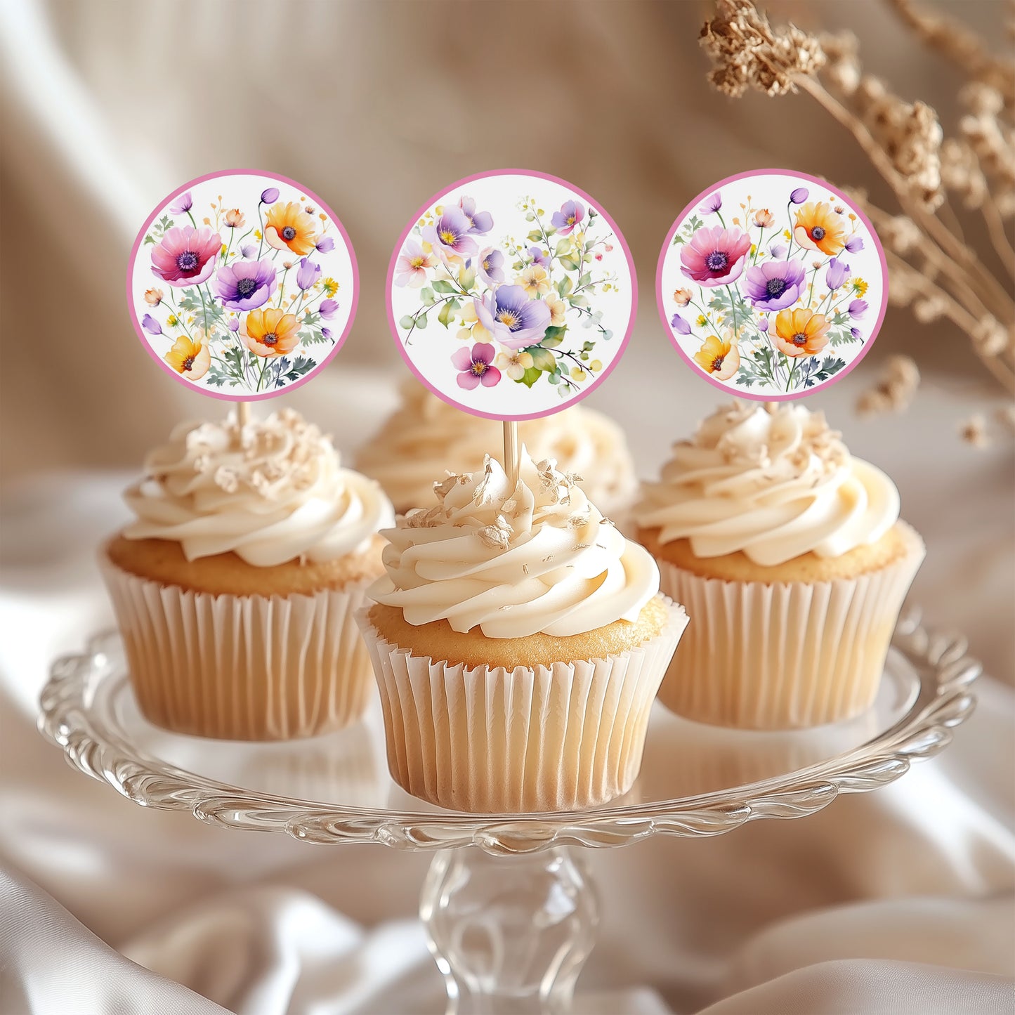 baby in bloom baby shower set