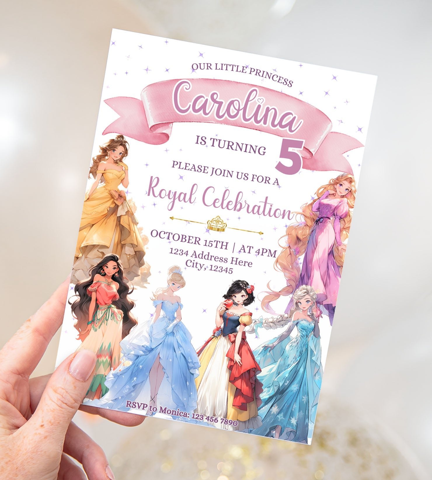 anime-princess-birthday-invitation-mama-life-printables for Free Printable Disney Princess Invitations Anime Princess Birthday Invitation – Mama Life Printables for Free Printable Disney Princess Invitations