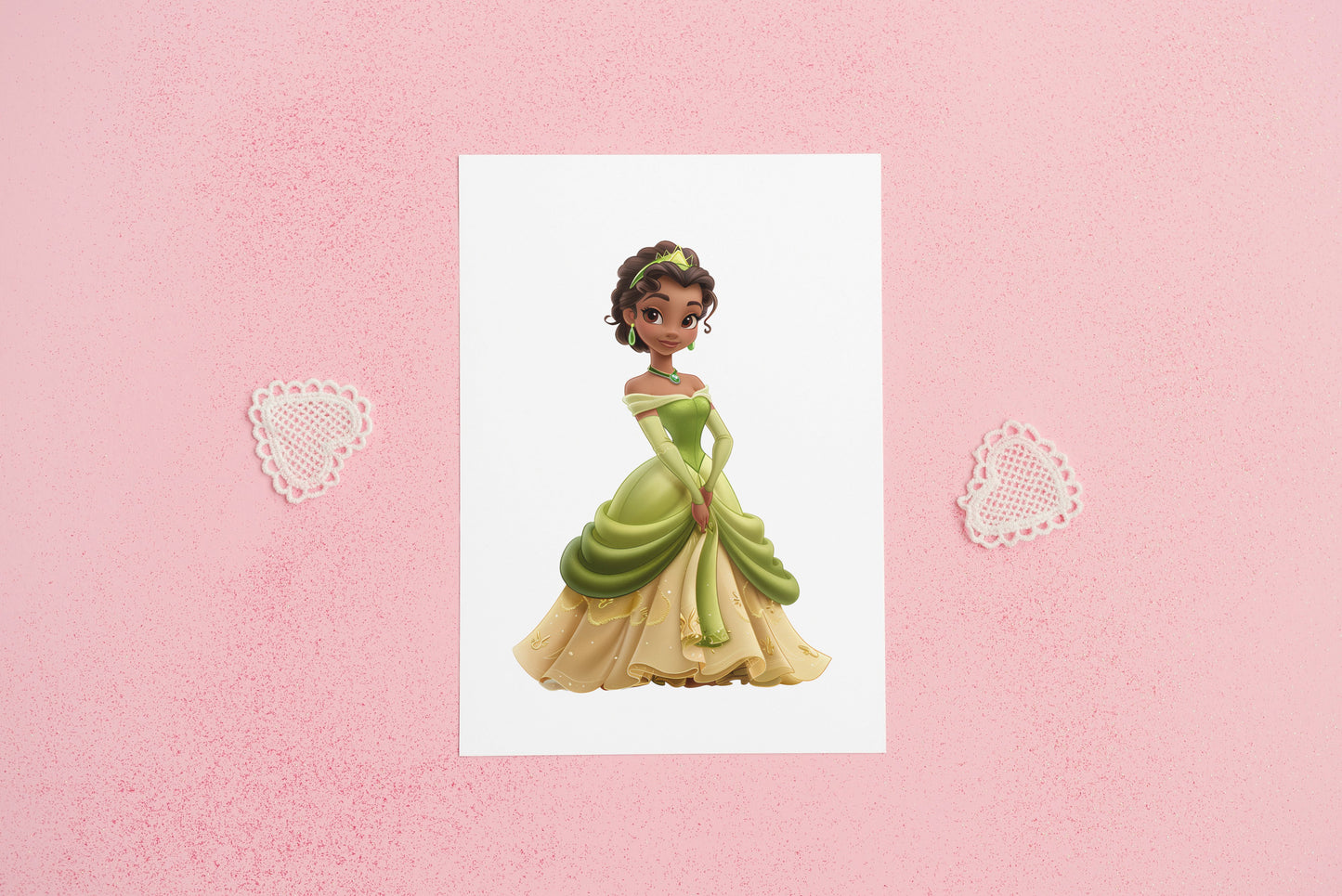 Disney Tiana Watercolor PNG Cliparts - Digital Artwork - Mama Life Printables