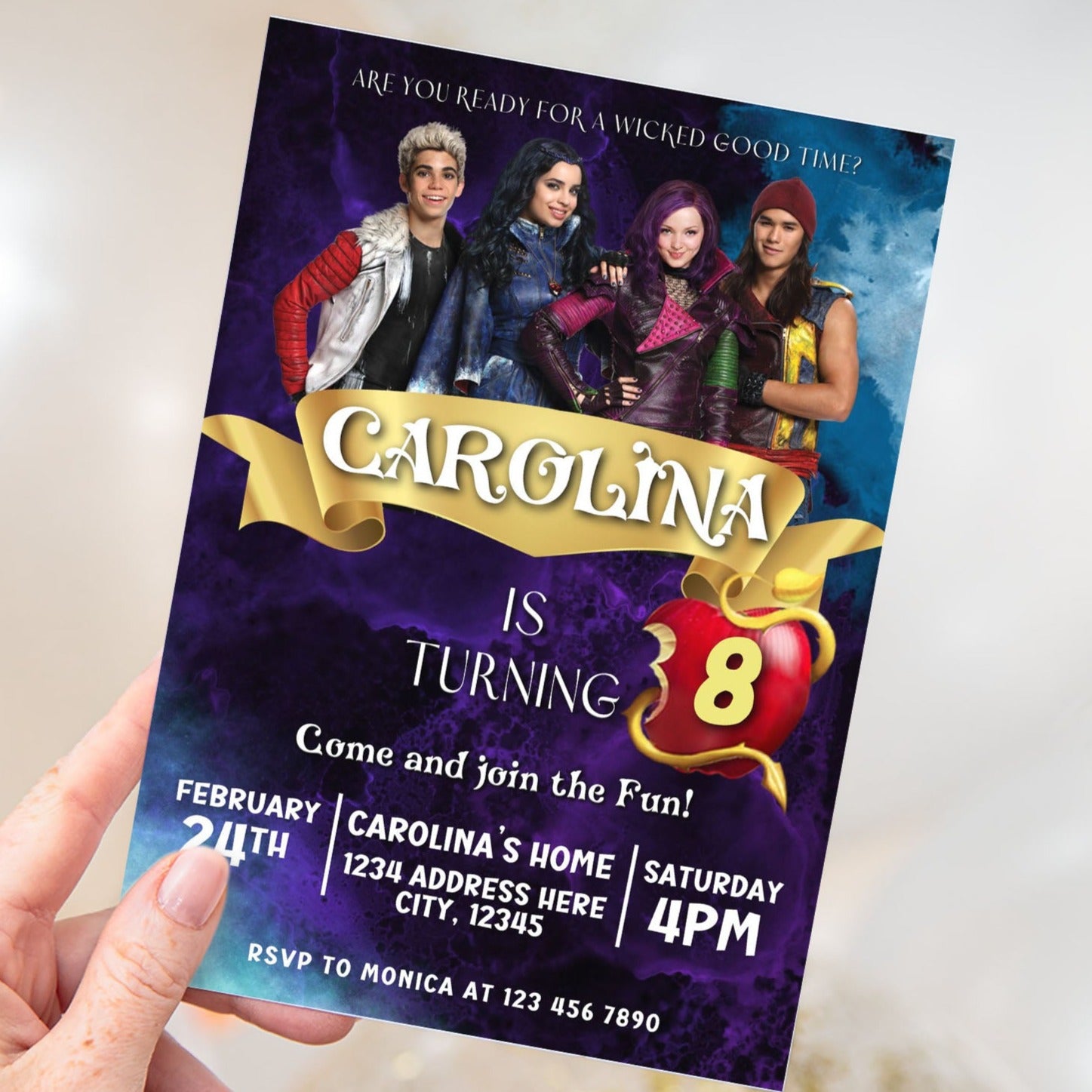 Descendants Birthday Invitation: Unleash the Magic of Auradon! – Mama Life Printables descendants-birthday-invitation-unleash-the-magic-of-auradon-mama-life-printables