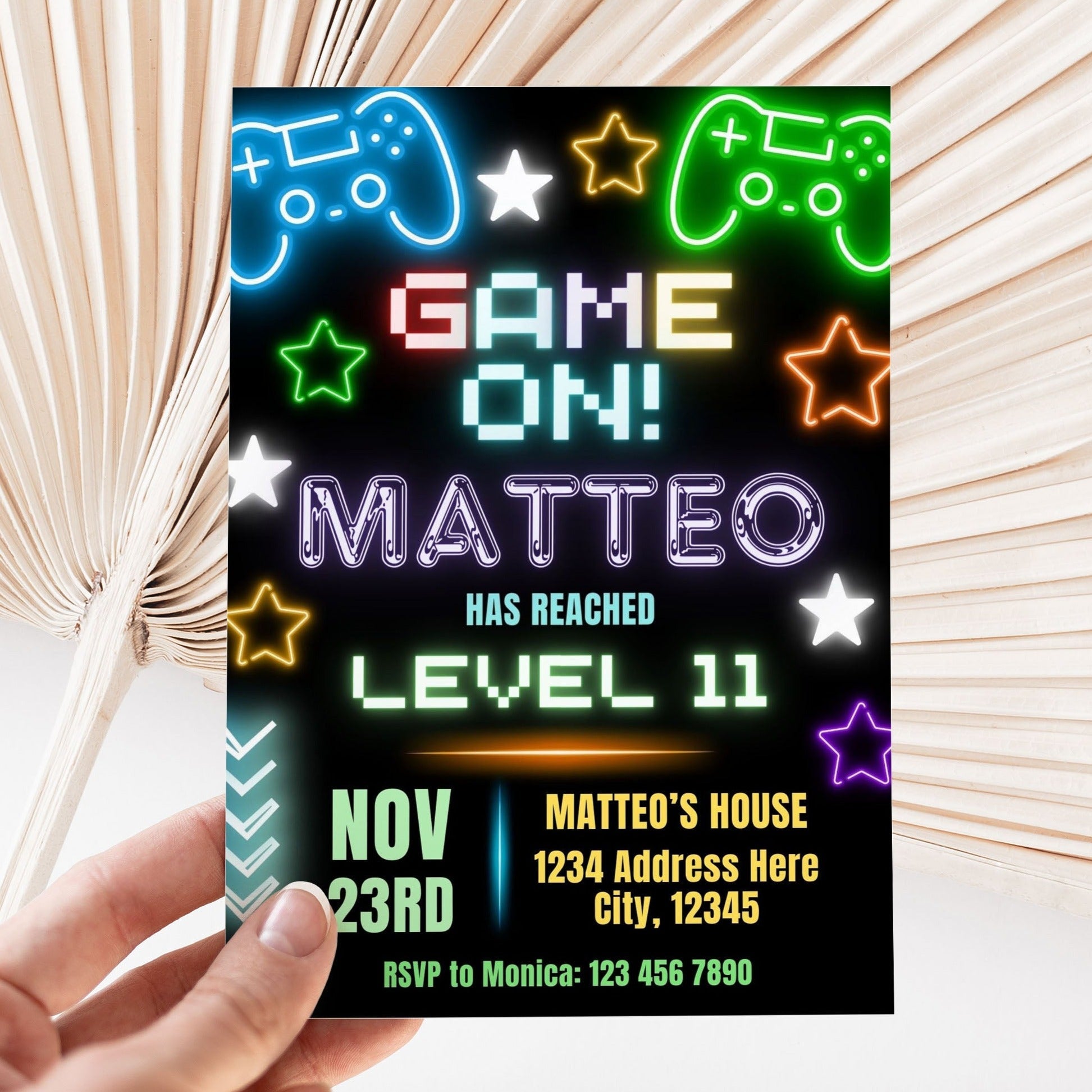 gaming-party-birthday-invite-for-boys-mama-life-printables for Free Printable Gaming Birthday Invitations Gaming Party Birthday Invite for Boys – Mama Life Printables for Free Printable Gaming Birthday Invitations