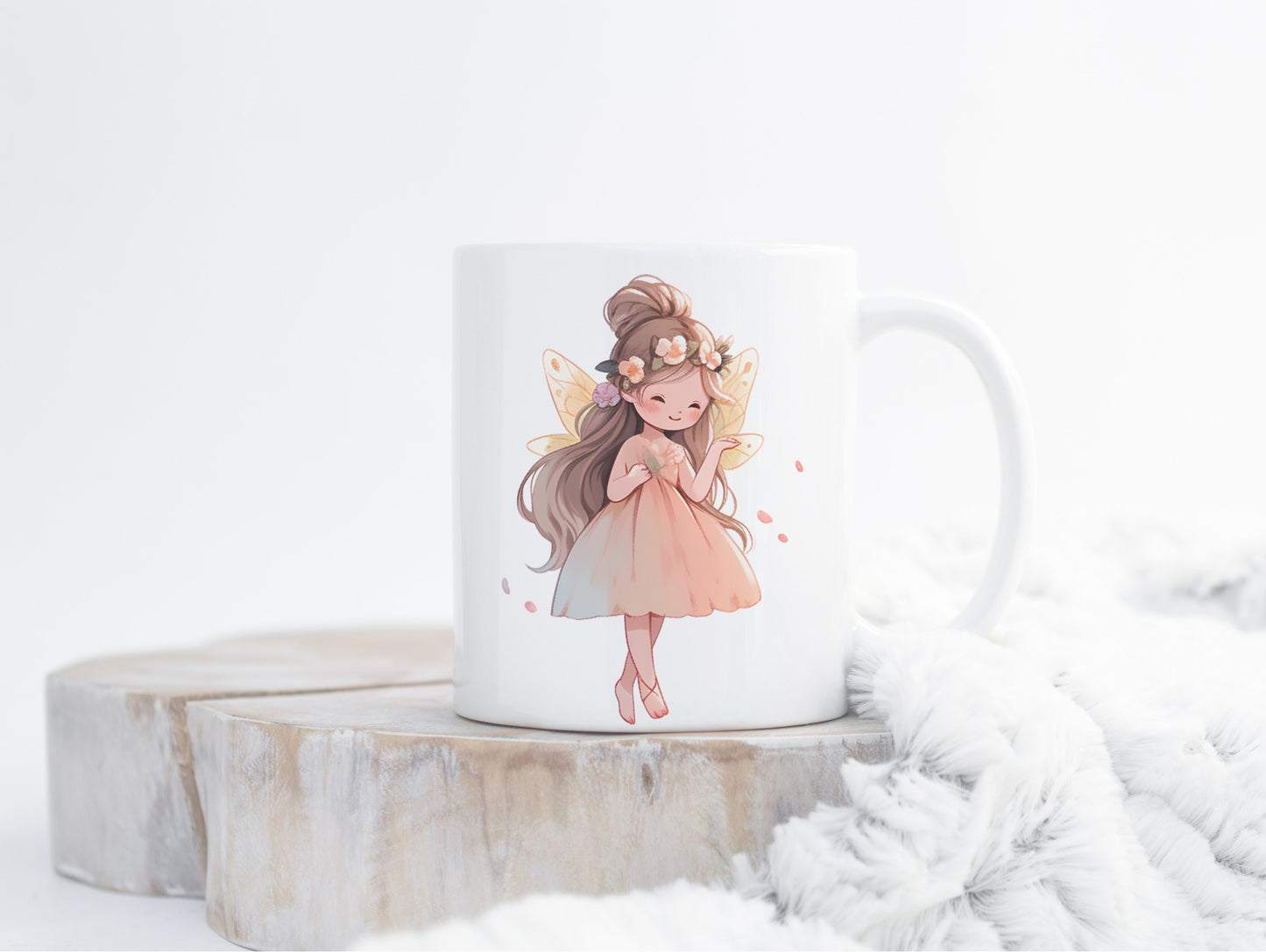 Garden Fairies Acrylic Painted PNG Cliparts - Digital Artwork - Mama Life Printables