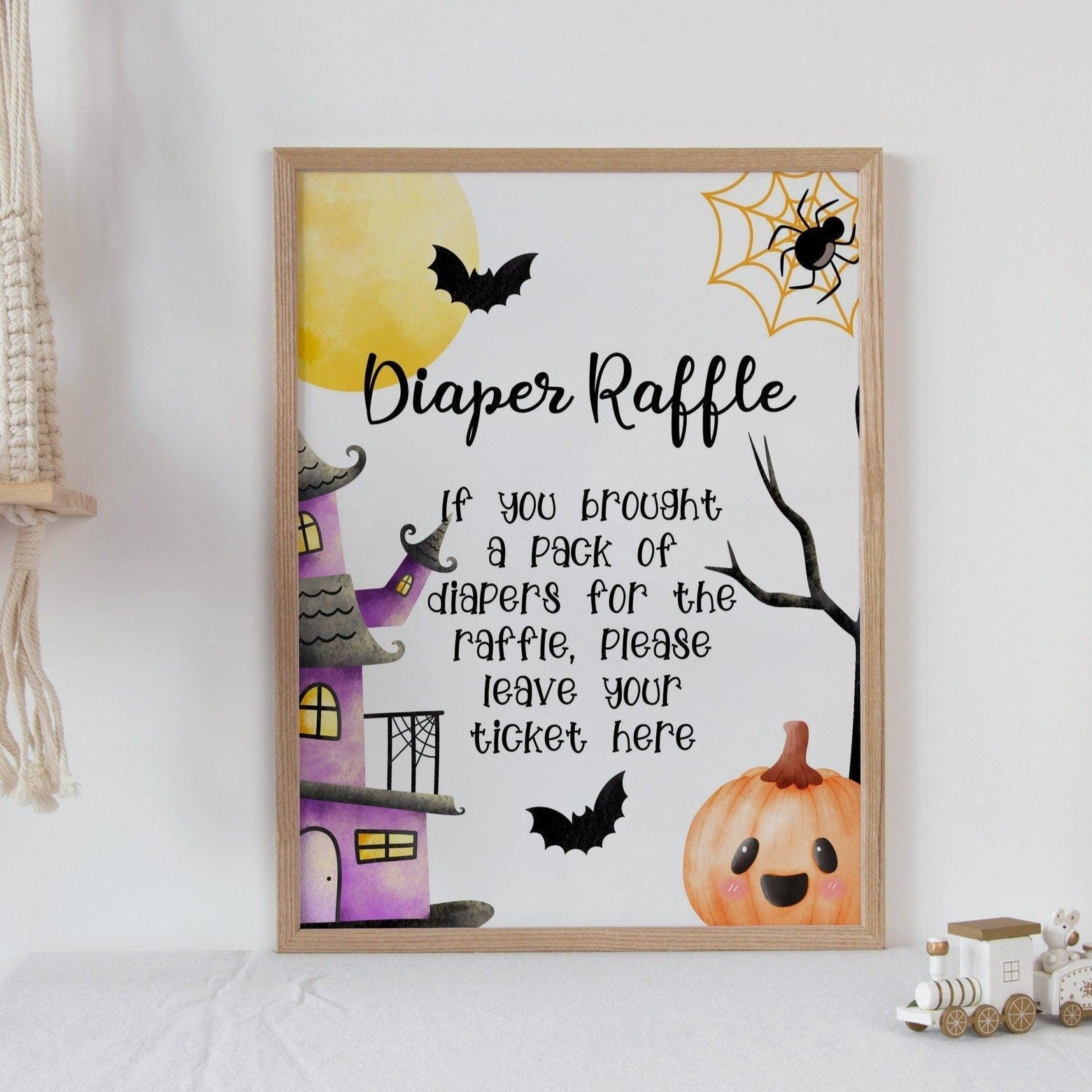 halloween-diaper-raffle-sign-mama-life-printables for Free Printable Diaper Raffle Sign Halloween Diaper Raffle Sign – Mama Life Printables for Free Printable Diaper Raffle Sign