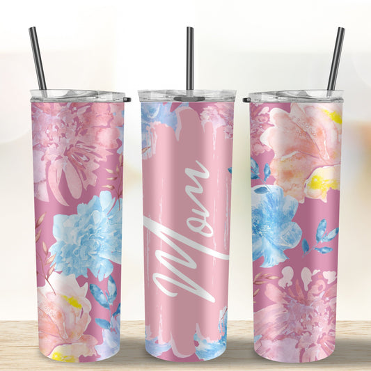 Mother's Day Tumbler Skinny 20oz Straight Sublimation Design - Sublimation Transfer - Mama Life Printables