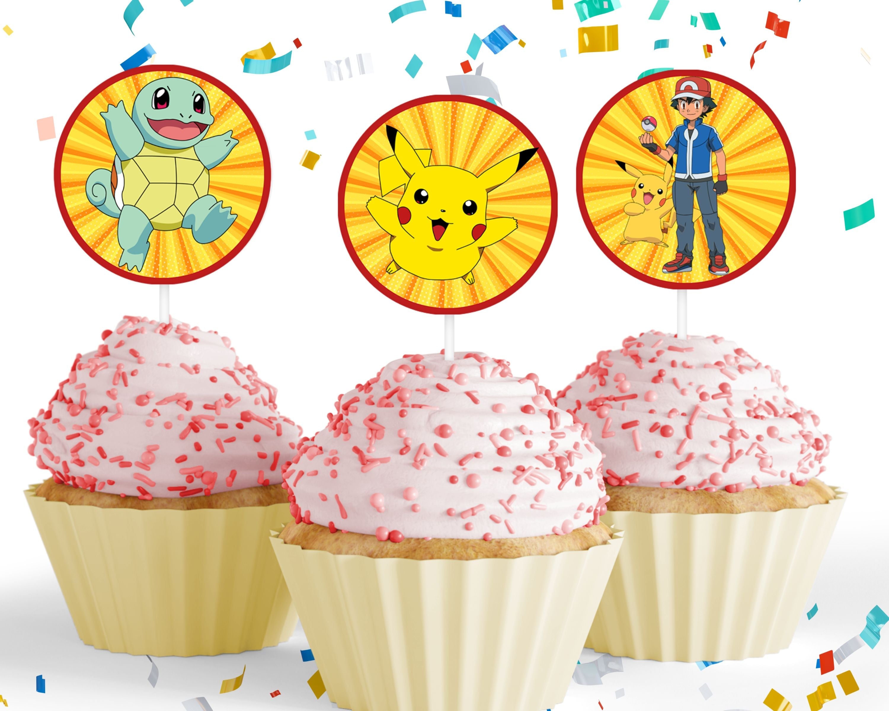 Pokémon Cupcake Toppers Mama Life Printables