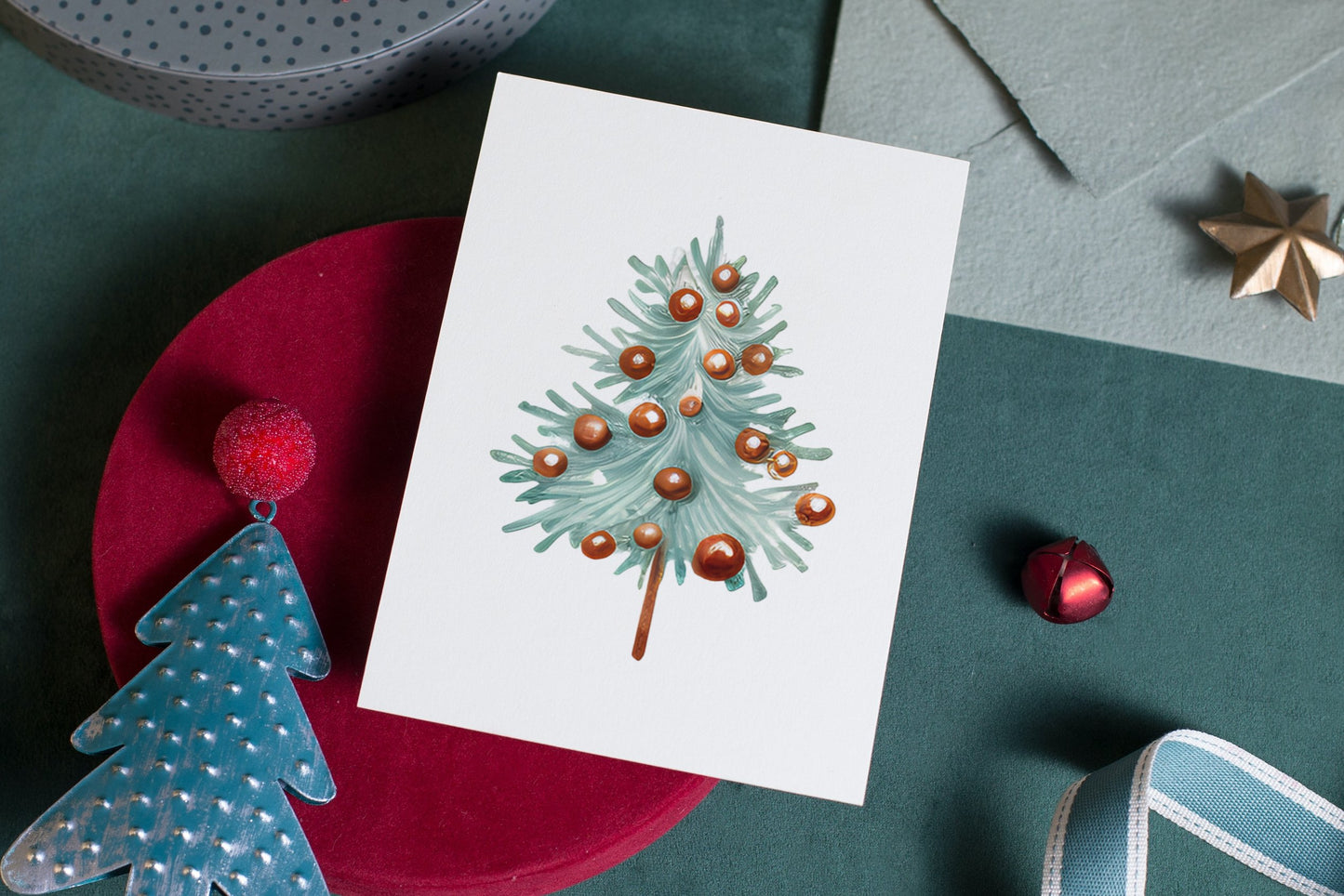 Watercolor Christmas Ornaments PNG Cliparts - Digital Artwork - Mama Life Printables