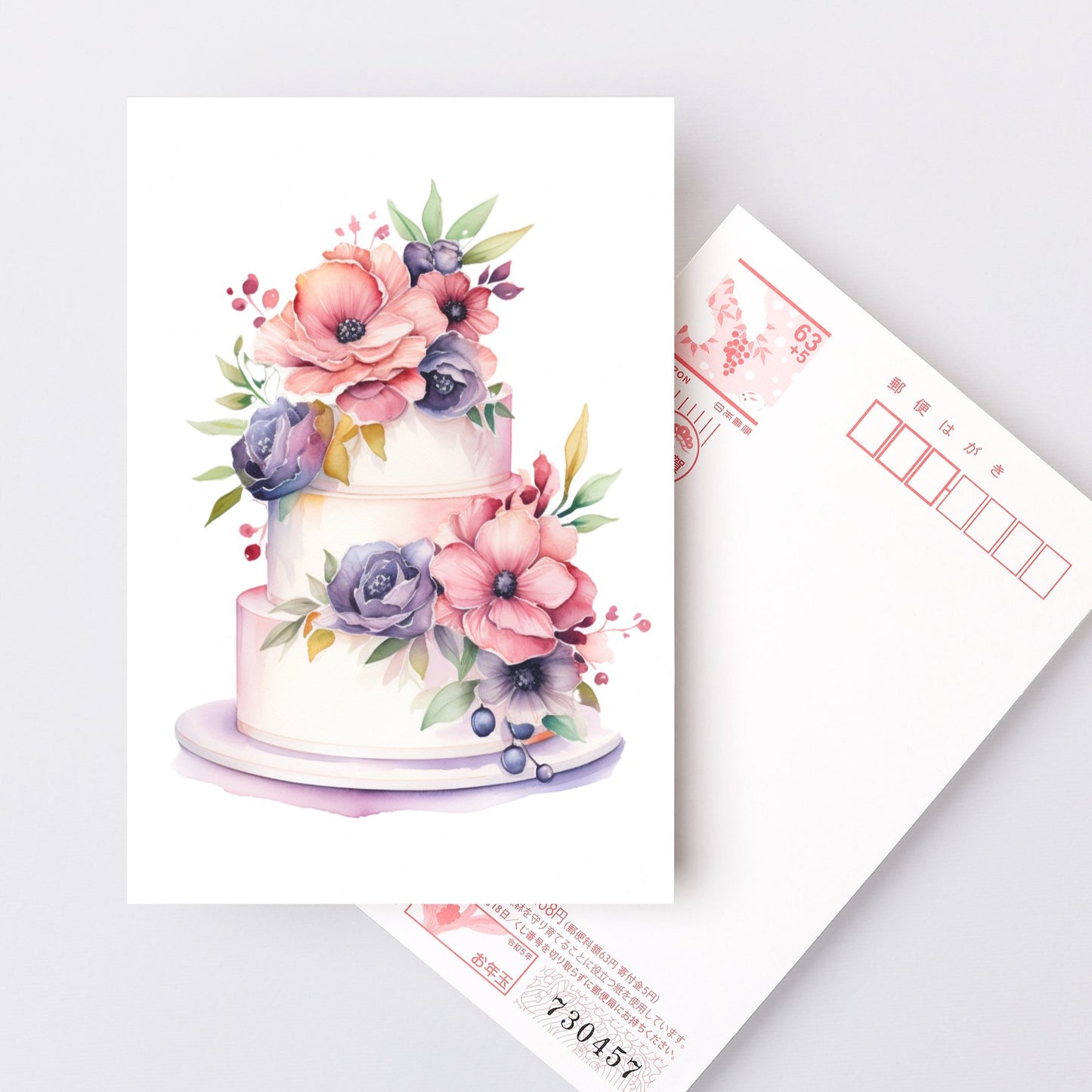 Watercolor Floral Cakes PNG Cliparts - Digital Artwork - Mama Life Printables