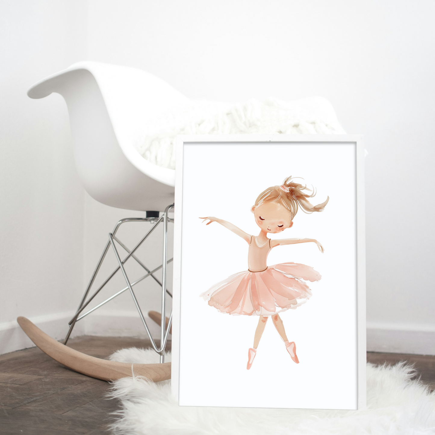 watercolor ballerinas png cliparts