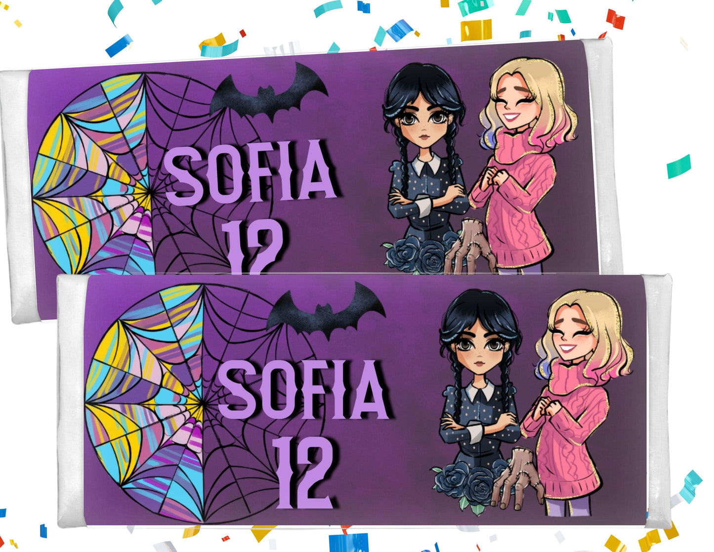 Wednesday Addams Party Set - Party Supplies - Mama Life Printables