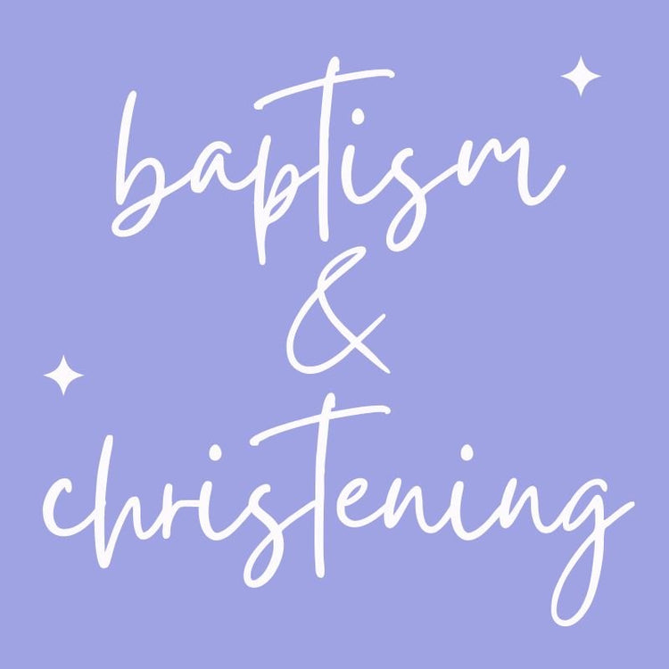 Baptism & Christening - Mama Life Printables