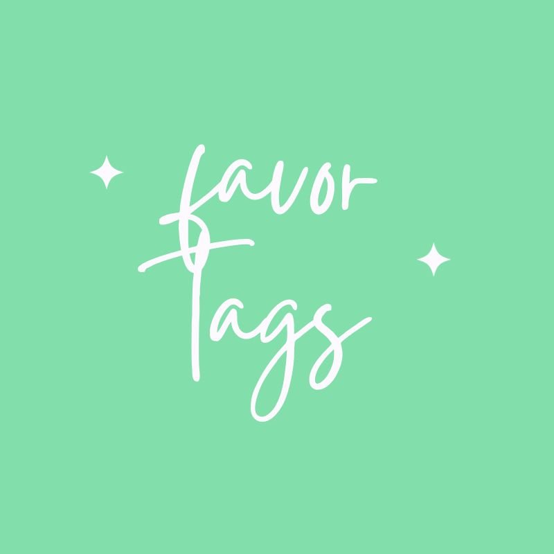 Editable Favor Tags for your Event – Mama Life Printables