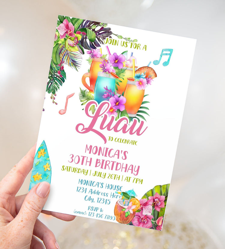 Hawaiian Party - Mama Life Printables