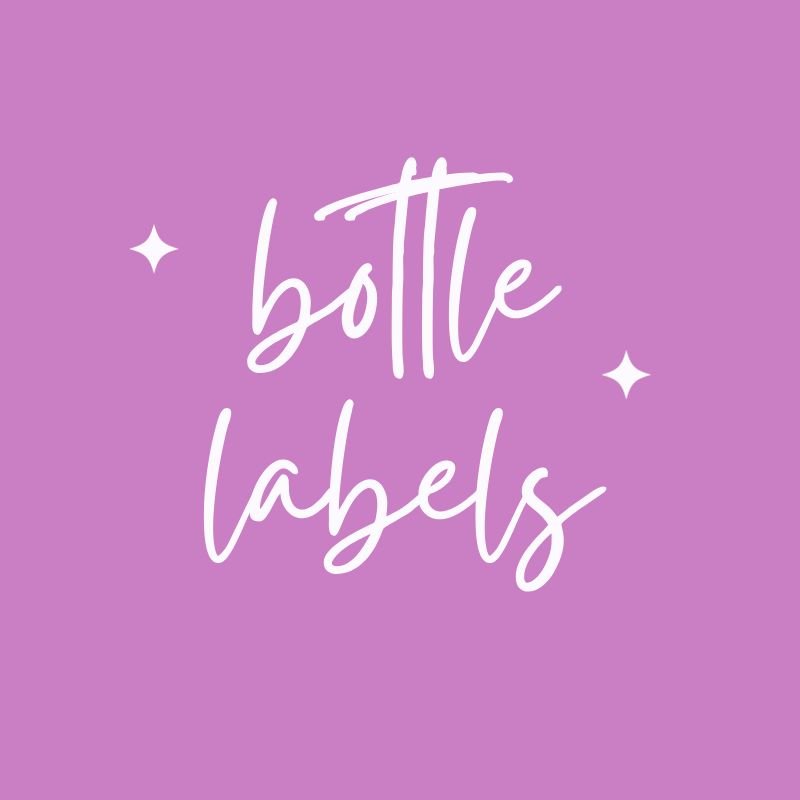 Water Bottle Labels - Mama Life Printables