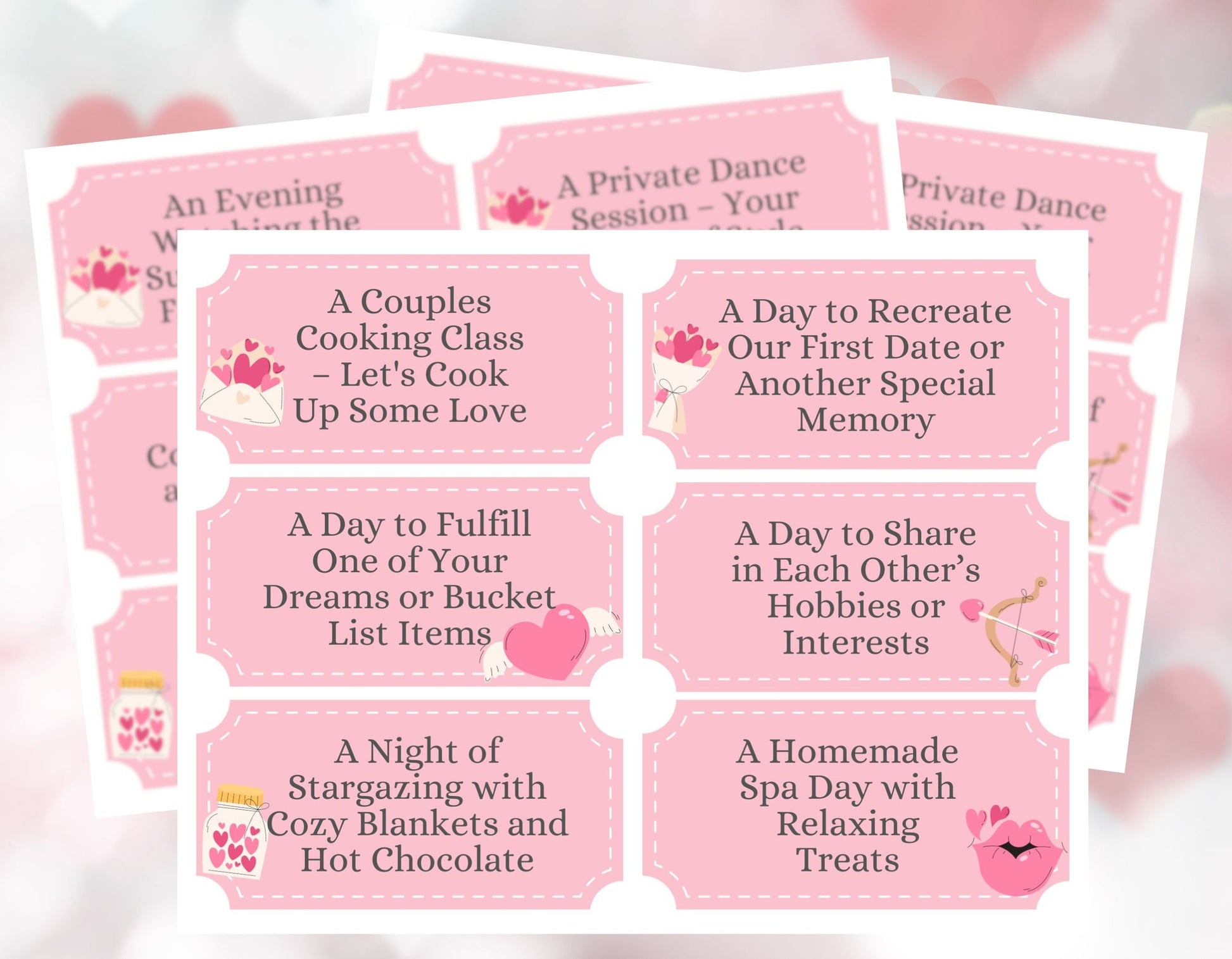 30 Printable Love Coupons - Coupon Book - Mama Life Printables