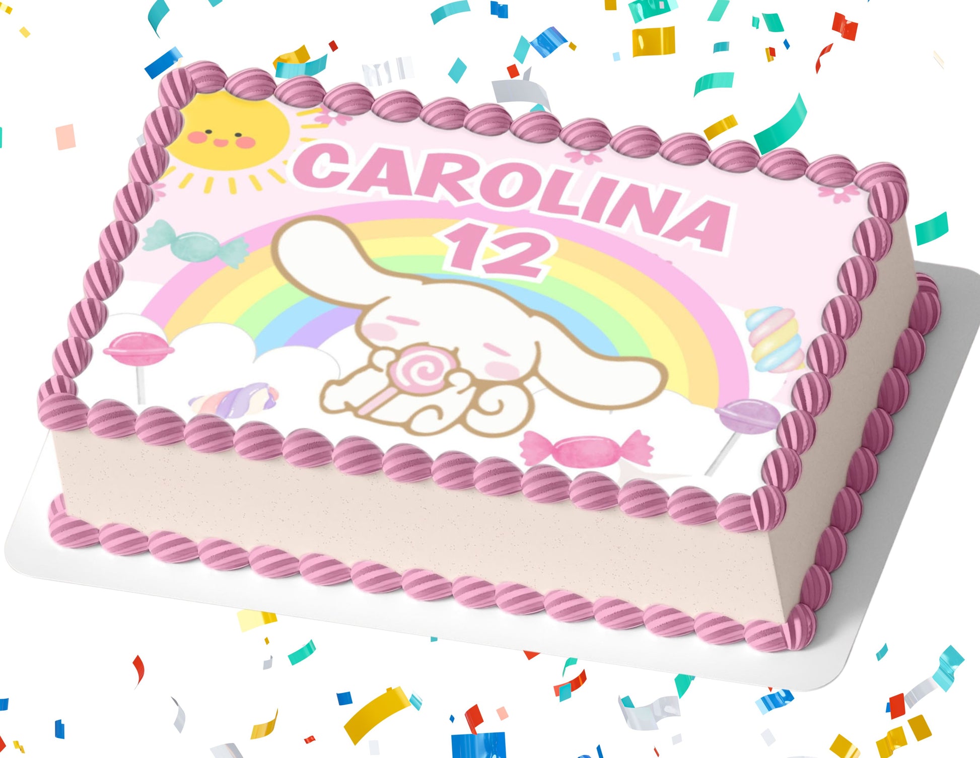 cinnamoroll cake sheets