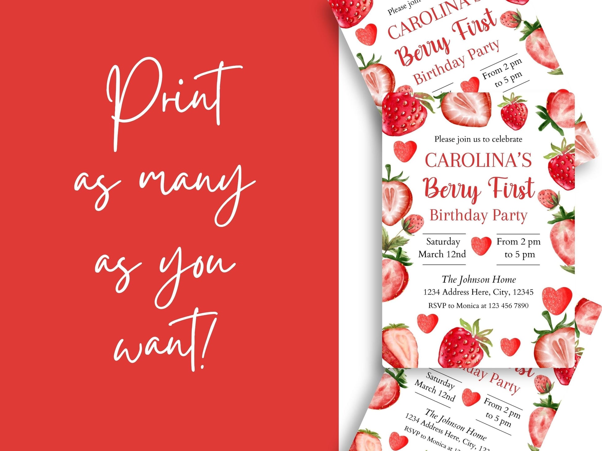 berry-1st-birthday-invitation-template-mama-life-printables for Free Printable 1st Birthday Invitations Berry 1st Birthday Invitation Template – Mama Life Printables for Free Printable 1st Birthday Invitations