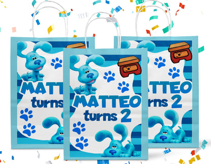 Blues Clues Gift Bag Label - Gift Bag Labels - Mama Life Printables