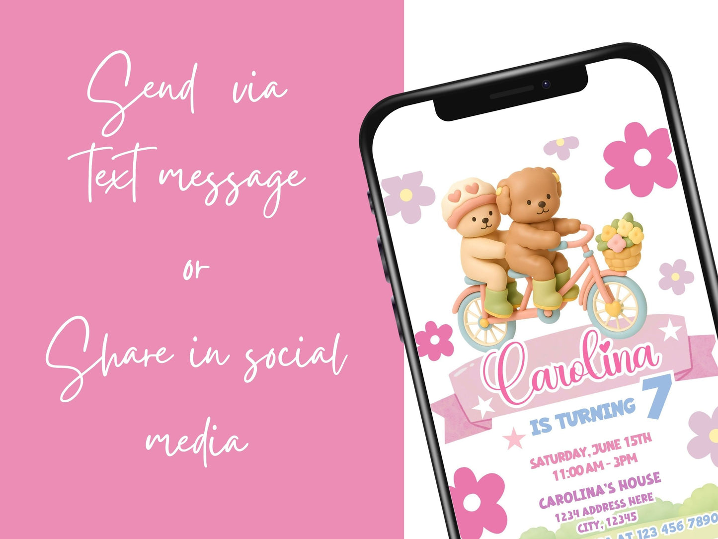 Bobbie Goods party invite template