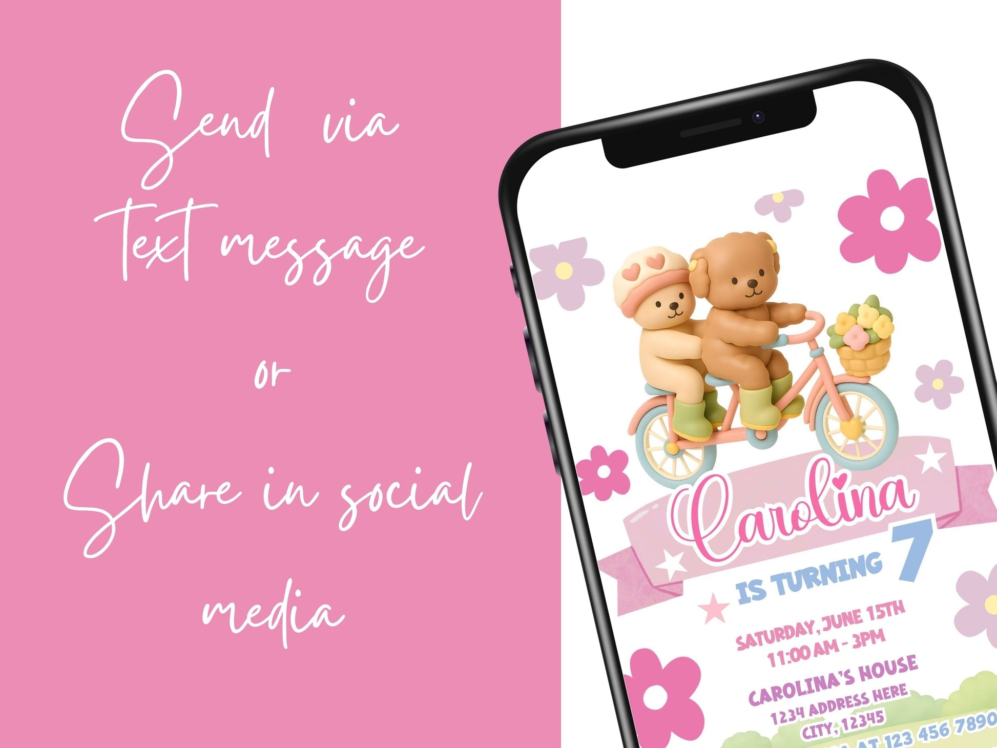 Bobbie Goods party invite template