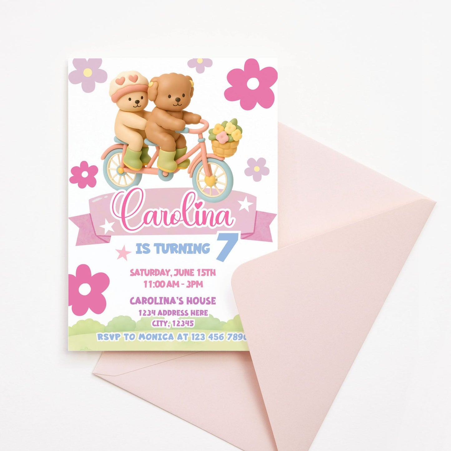 Bobbie Goods party invite template