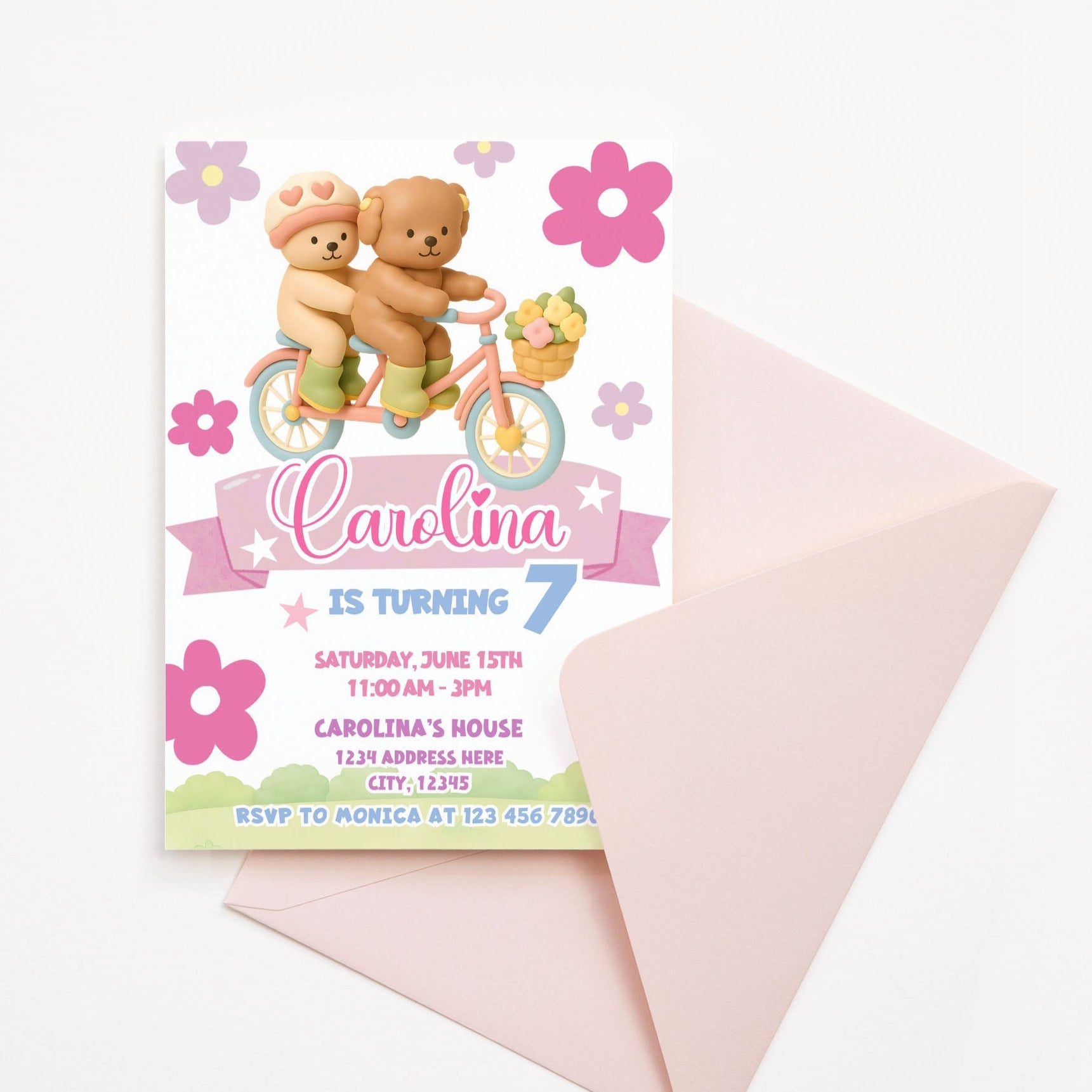 Bobbie Goods party invite template