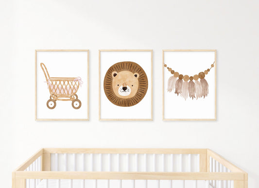 Boho Nursery | Kids' Room Wall Art - Digital Artwork - Mama Life Printables