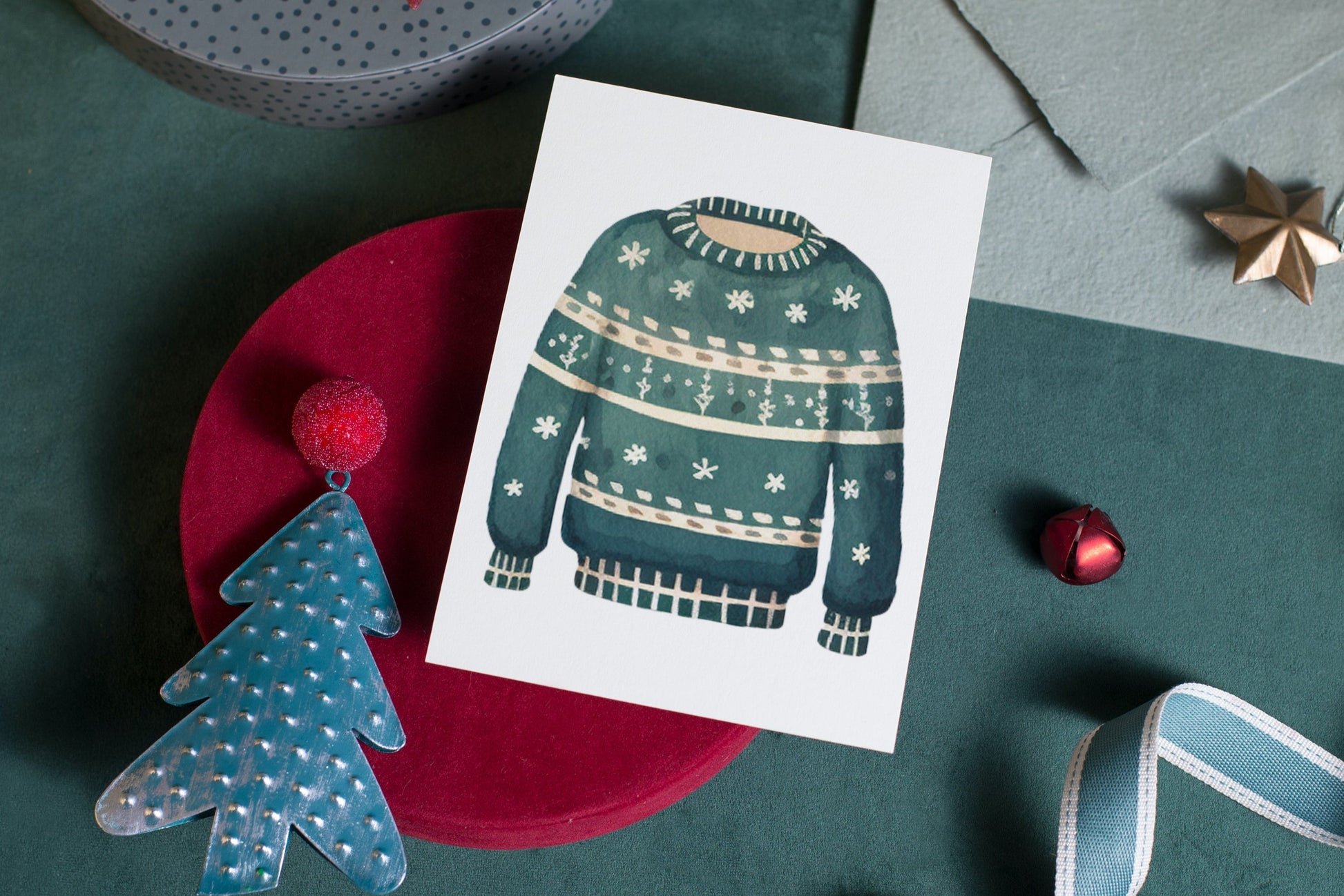 Christmas Ugly Sweater PNG Cliparts - Digital Artwork - Mama Life Printables