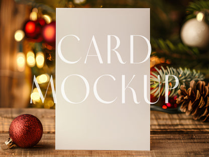 christmas card mockup psd and jpg