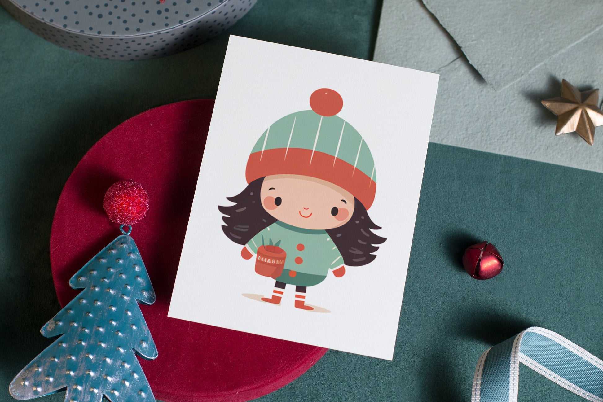 Cute Christmas PNG Cliparts - Digital Artwork - Mama Life Printables