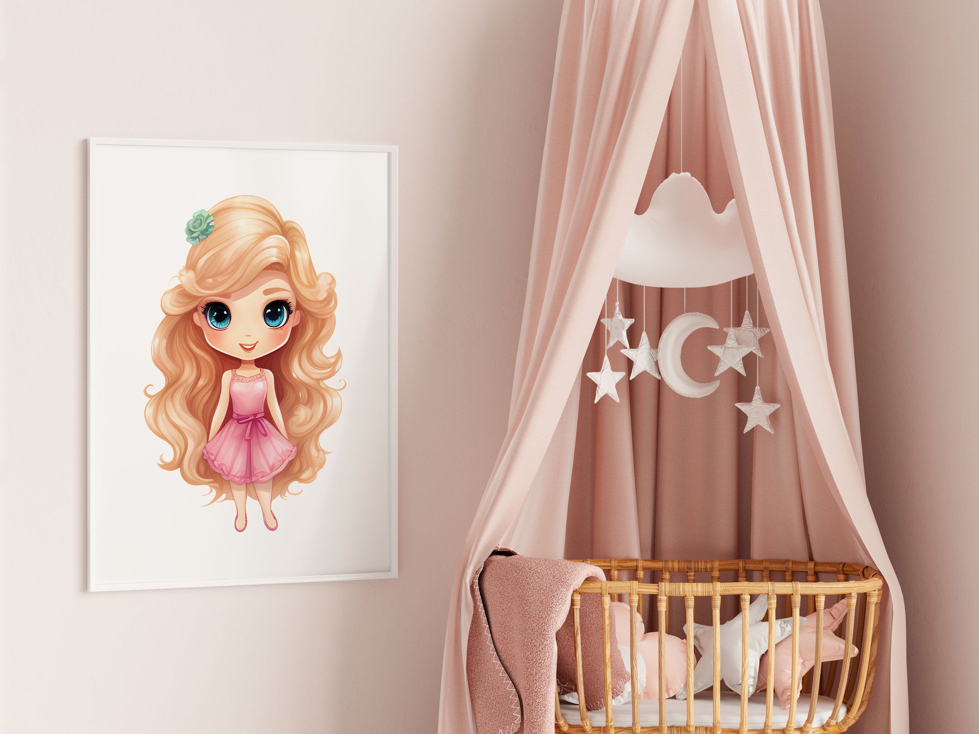 Cute Dolls PNG Cliparts - Digital Artwork - Mama Life Printables