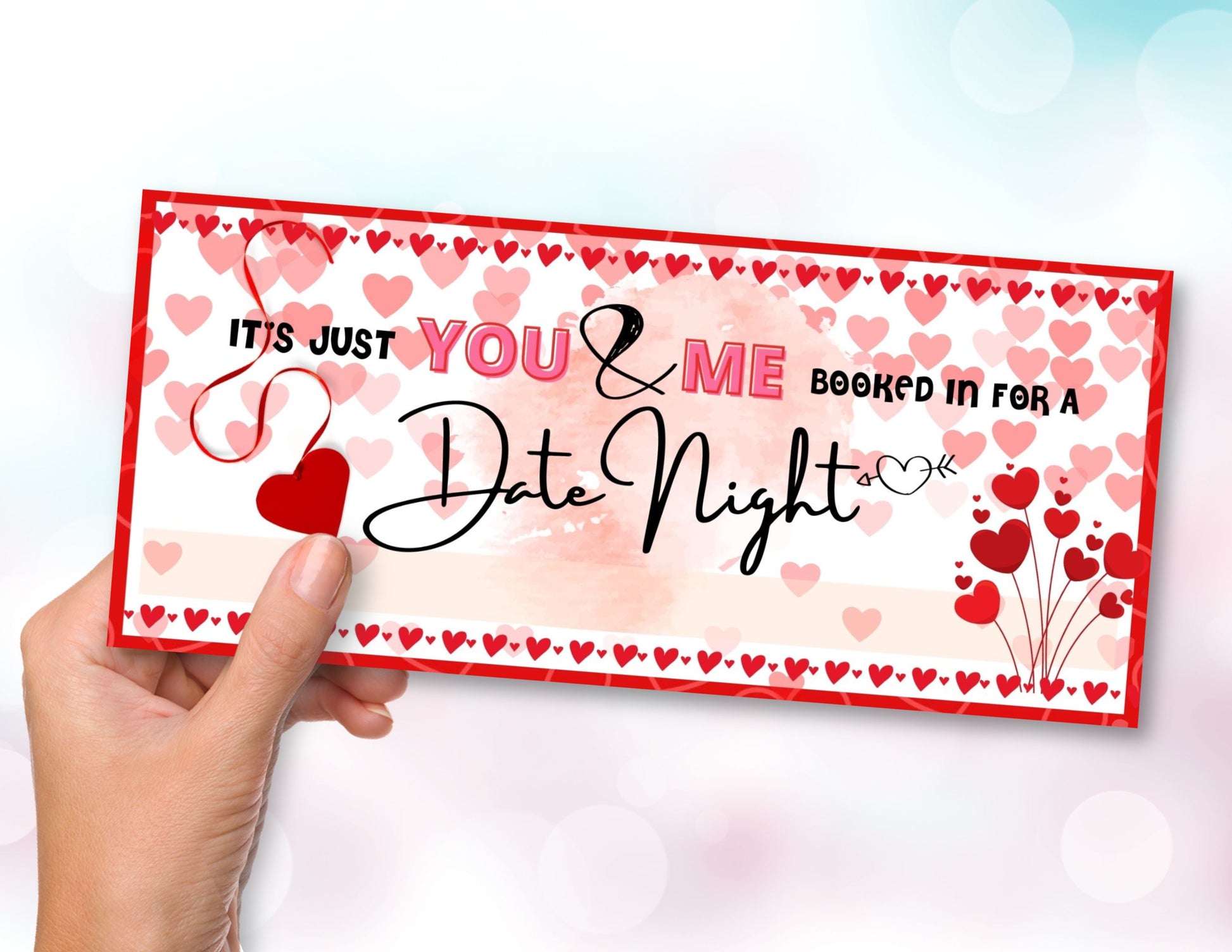 date night ticket template