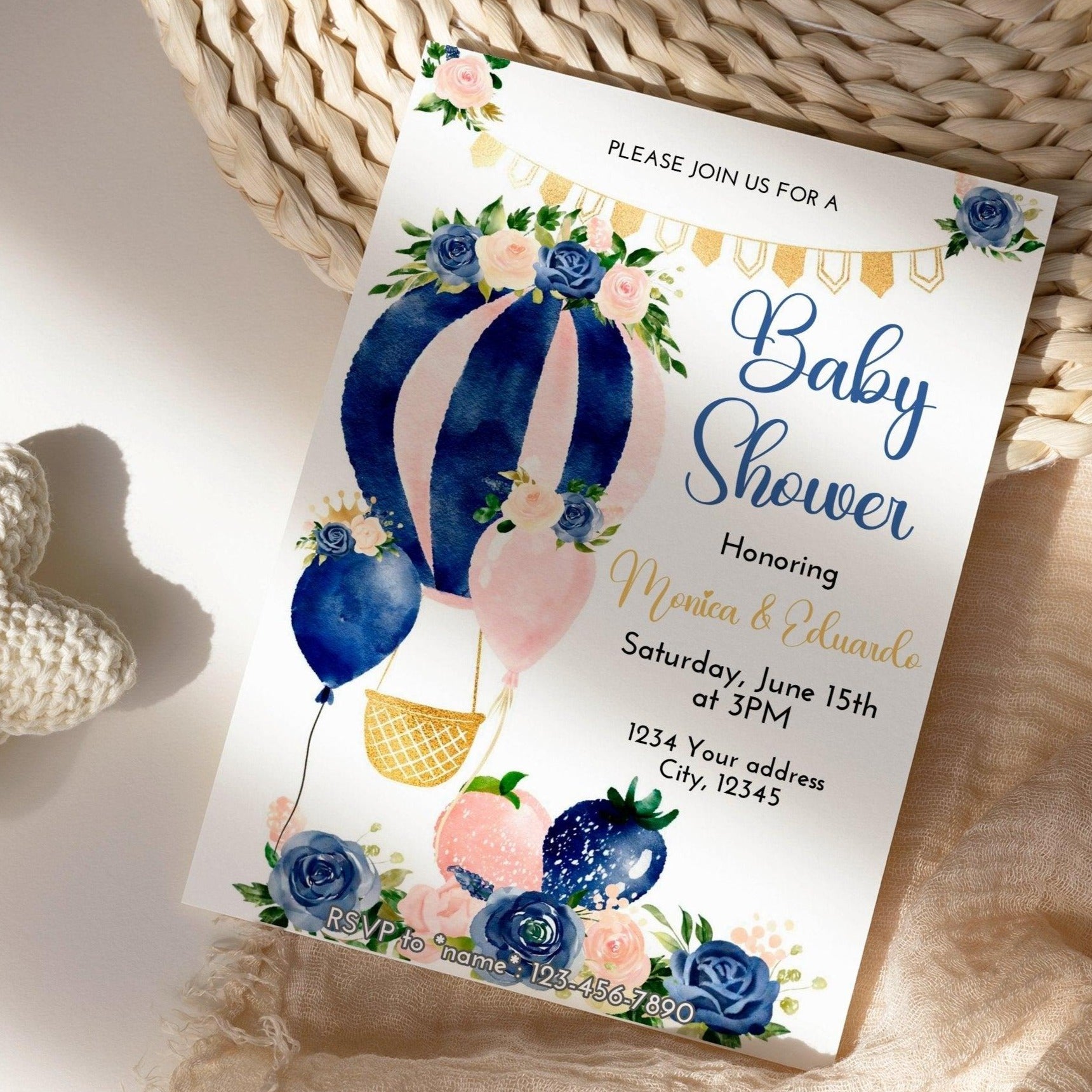 DIGITAL Baby Shower Invitation - Invitations - Mama Life Printables