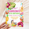 Hawaiian Birthday Invitation – Mama Life Printables