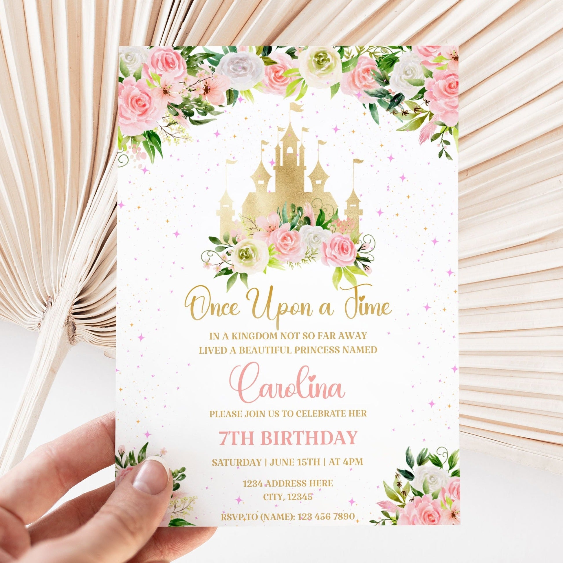 Royal Birthday Invitation Template – Mama Life Printables