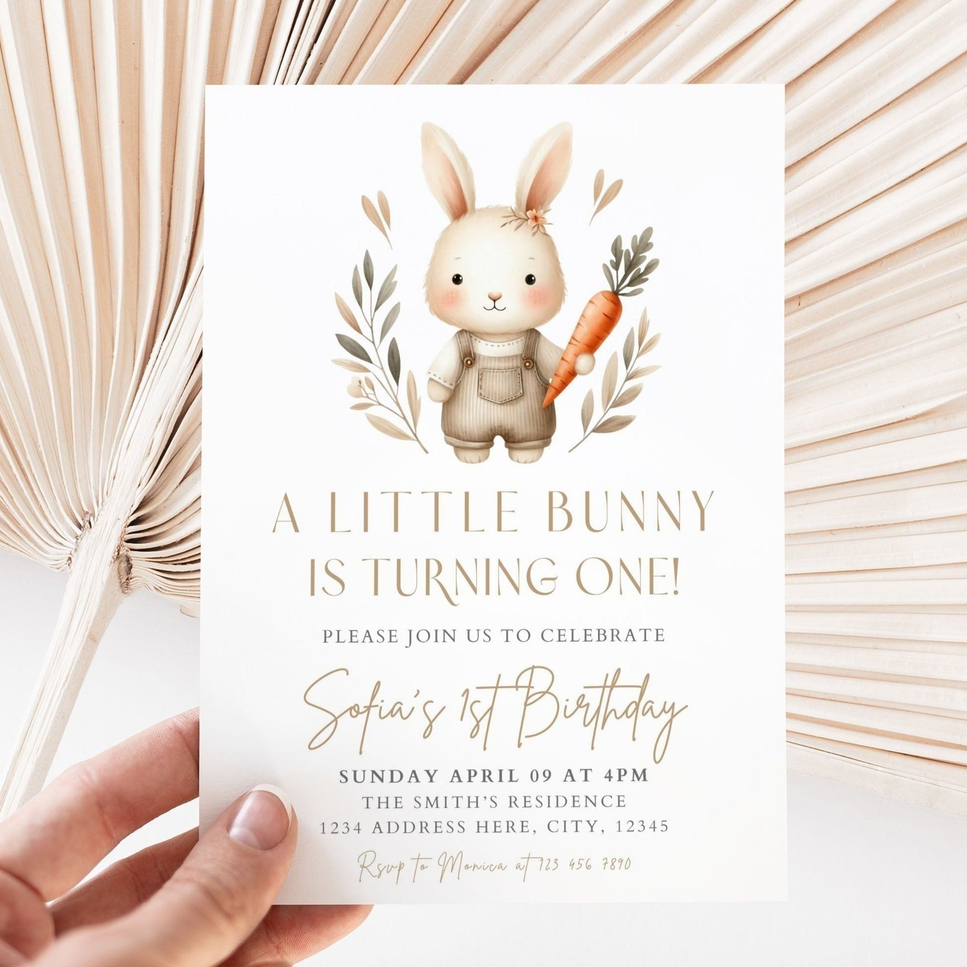 Easter Editable Birthday Invitation – Mama Life Printables