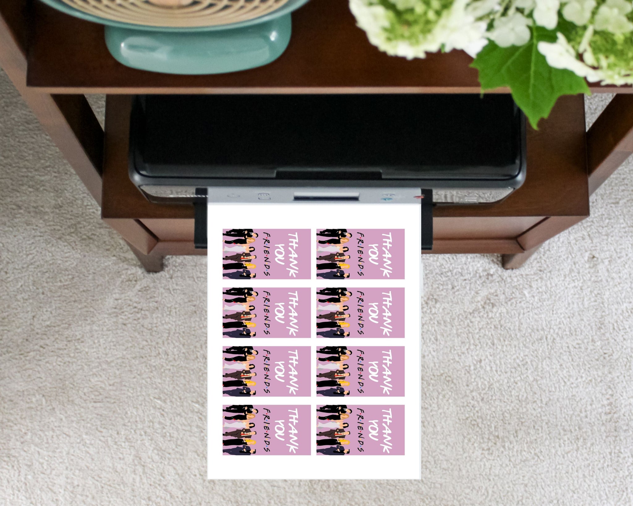 Friends TV Show Favor Tags β Mama Life Printables