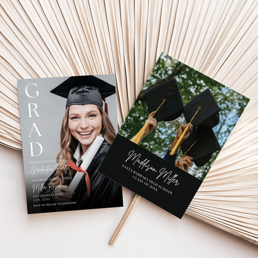Graduation announcement template