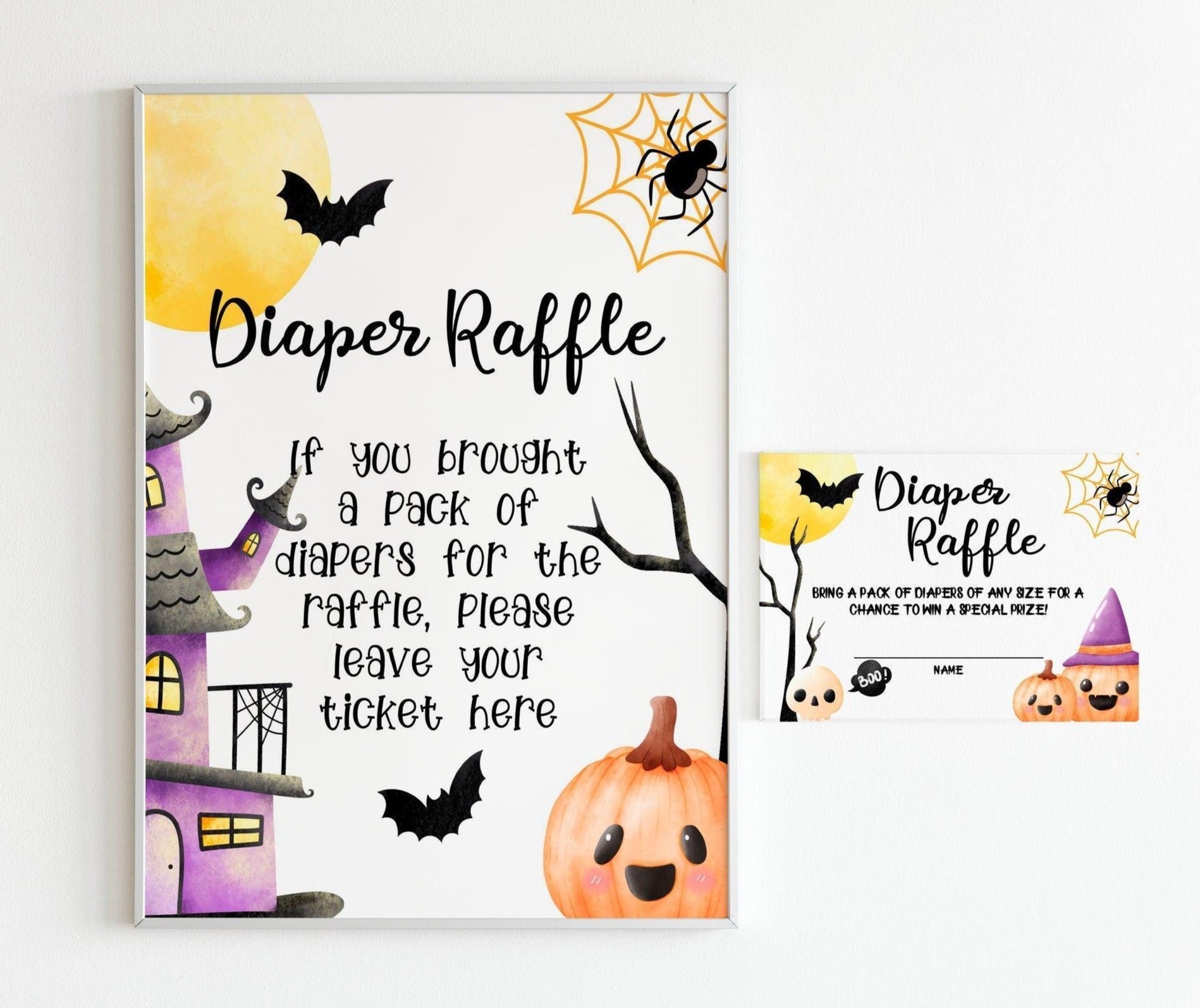 Halloween Diaper Raffle Sign – Mama Life Printables halloween-diaper-raffle-sign-mama-life-printables