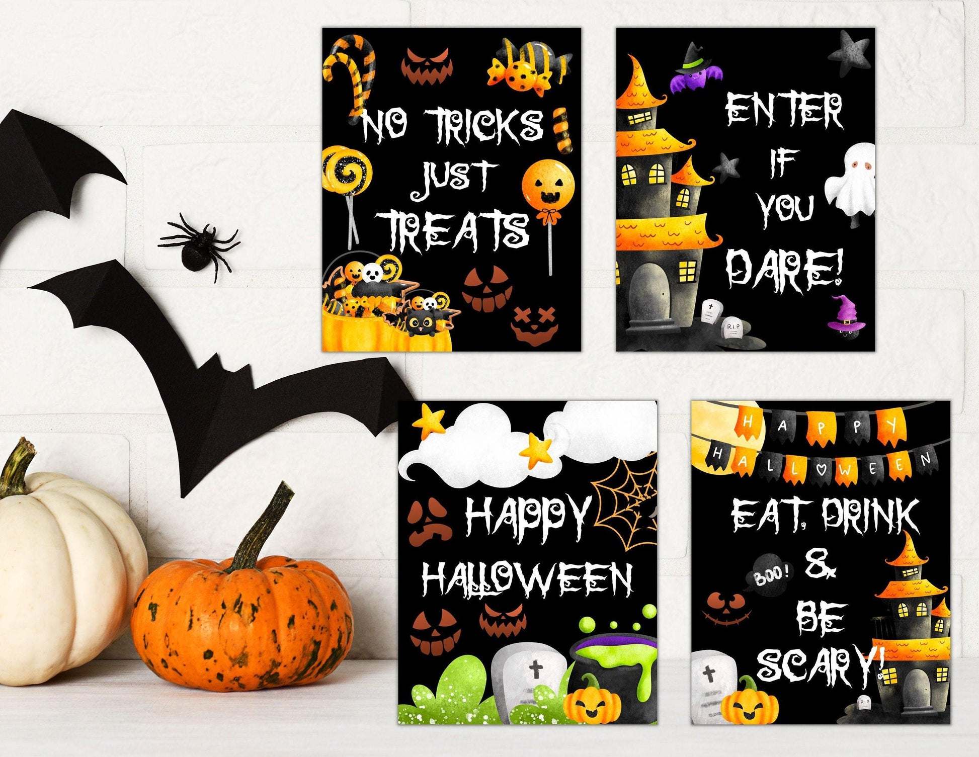 Halloween Party Signs – Mama Life Printables halloween-party-signs-mama-life-printables