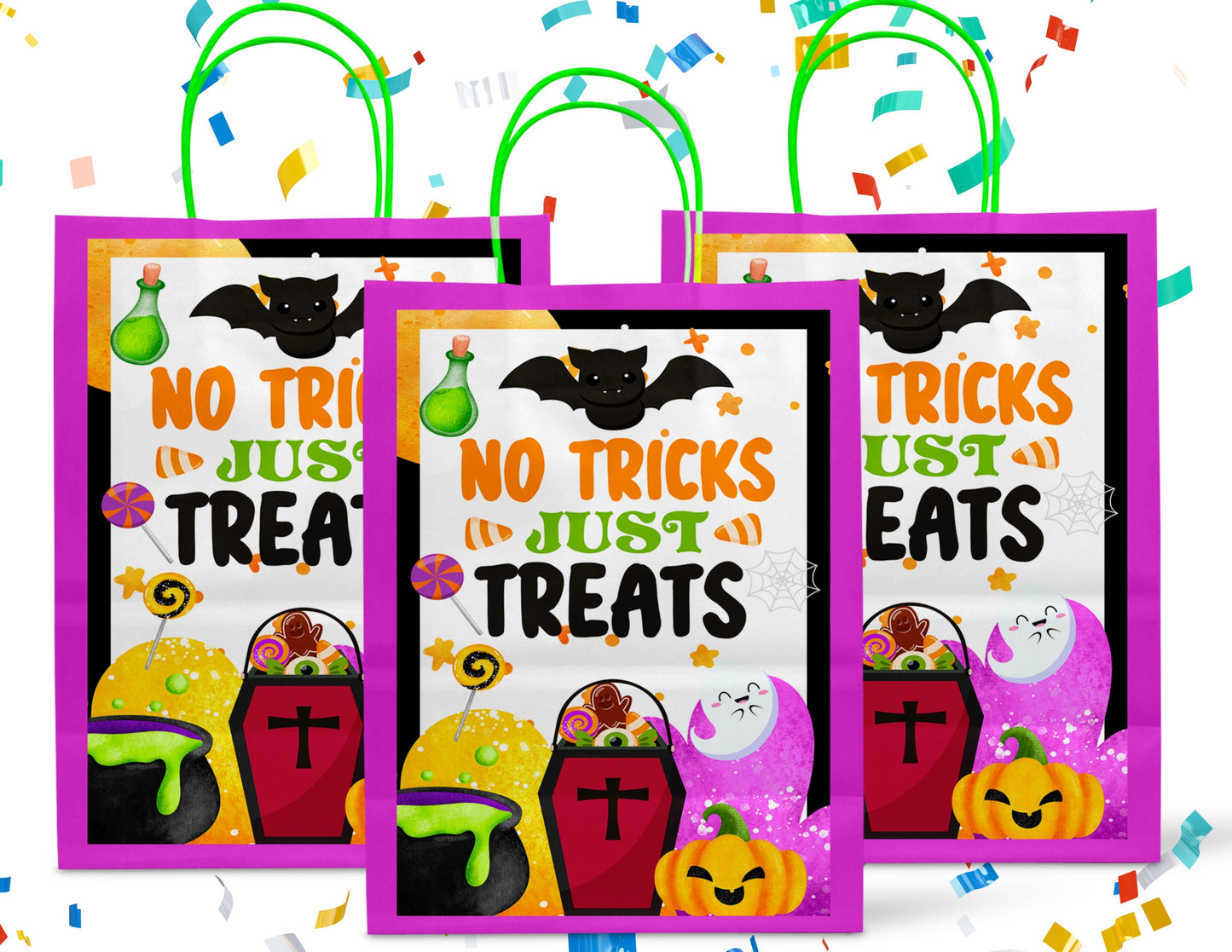 Halloween Treat Bag Label - Gift Bag Labels - Mama Life Printables
