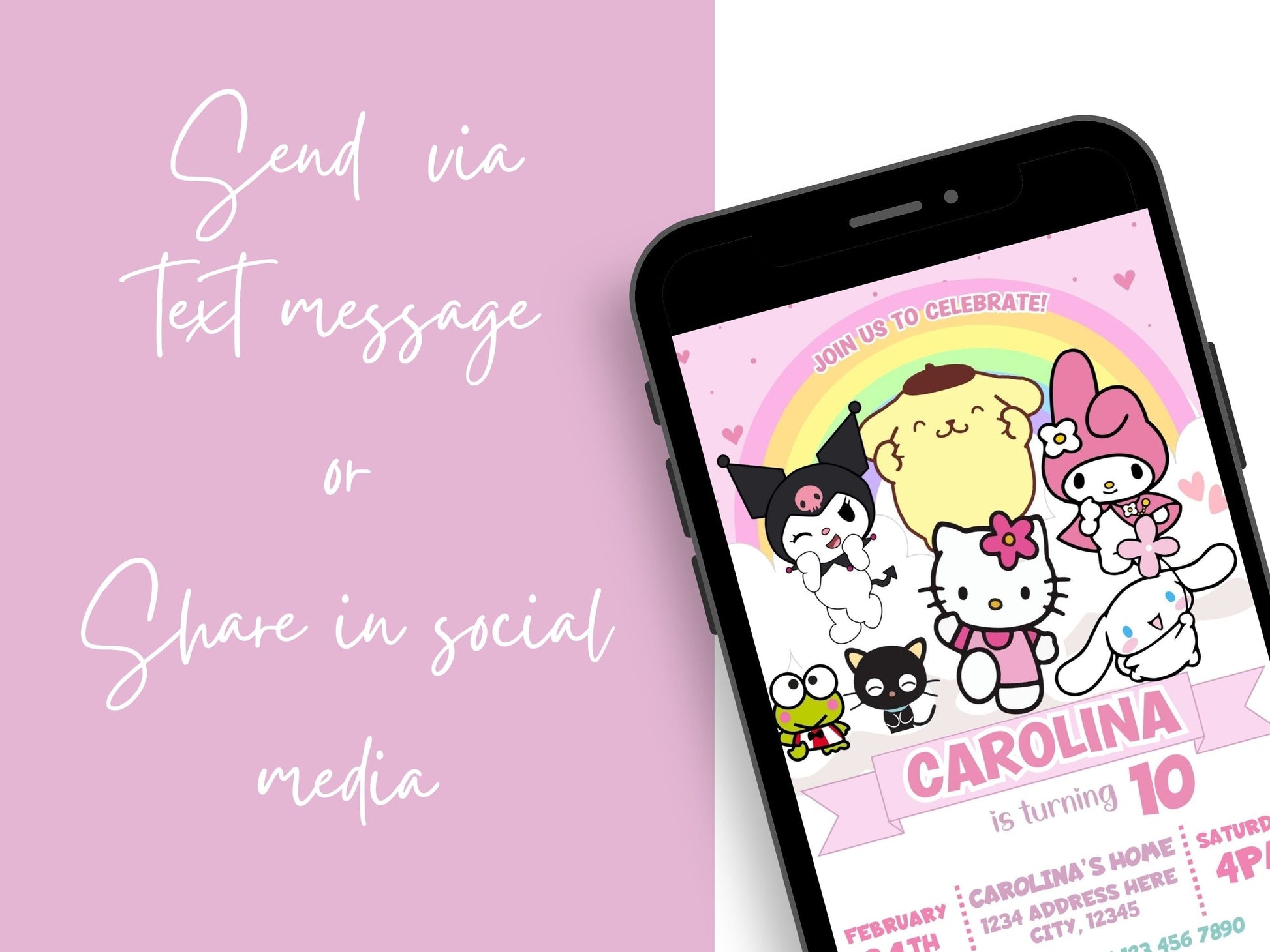 hello-kitty-friends-birthday-invite-mama-life-printables for Free Hello Kitty Birthday Card Printable Hello Kitty & Friends Birthday Invite – Mama Life Printables for Free Hello Kitty Birthday Card Printable