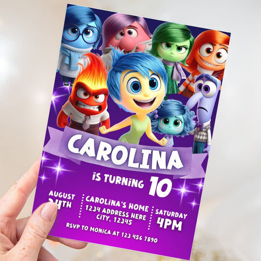 inside out birthday invitation template