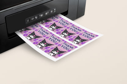 Kuromi favor tags