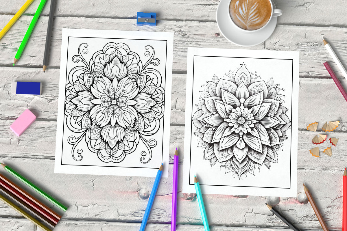 Mandala Coloring Pages for Adults – Mama Life Printables