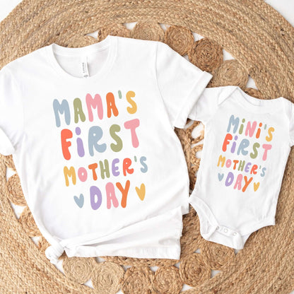 Mom and Me 1st Mother's Day Sublimation Transfer - Sublimation Transfer - Mama Life Printables