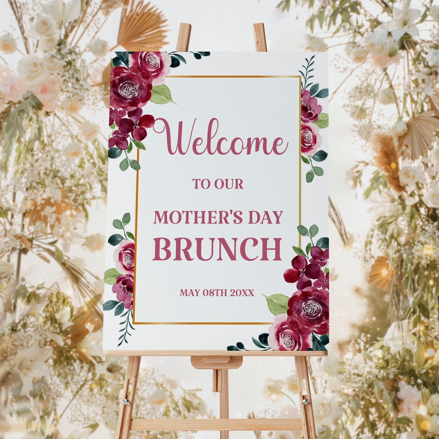Mother's Day Brunch Welcome Sign - Welcome Sign - Mama Life Printables