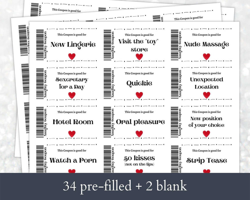 Printable Naughty Coupon Book Mama Life Printables