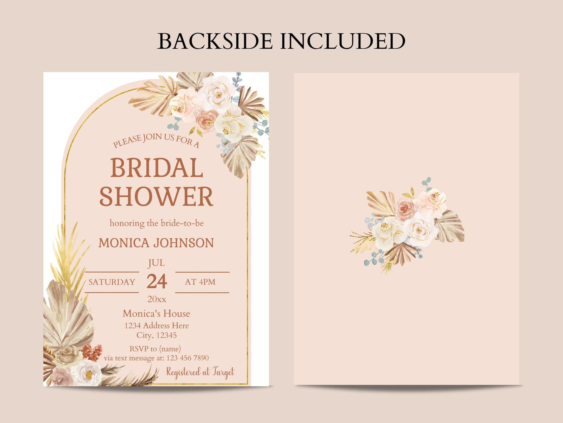 Pampas Bridal Shower Invitation Template – Mama Life Printables pampas-bridal-shower-invitation-template-mama-life-printables