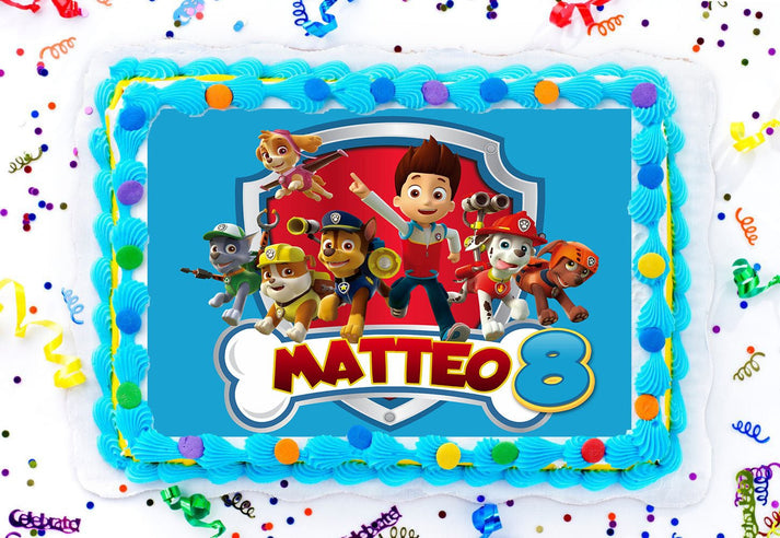Paw Patrol Cake Topper – Mama Life Printables
