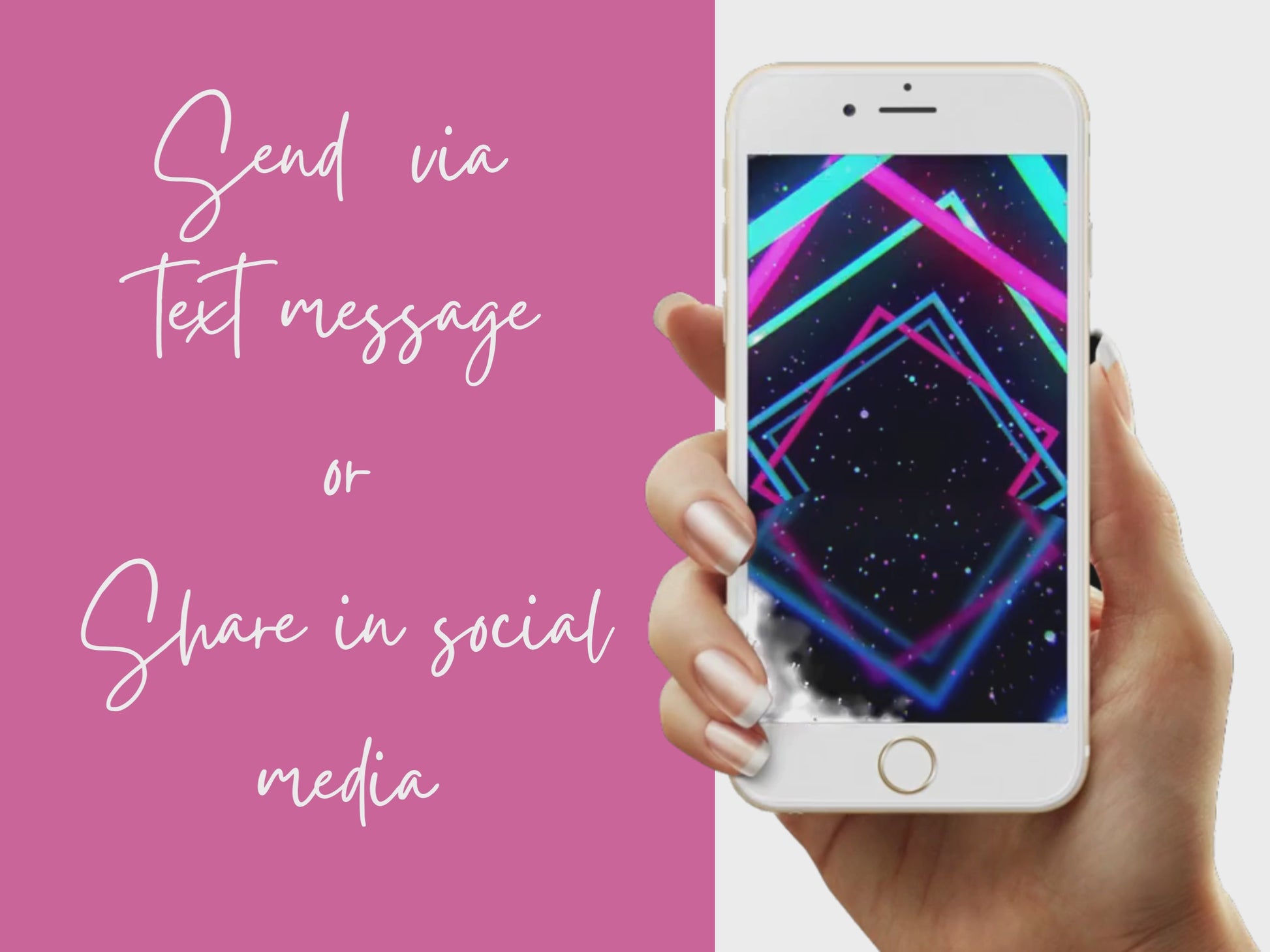 Kpop Demon Hunters video invitation